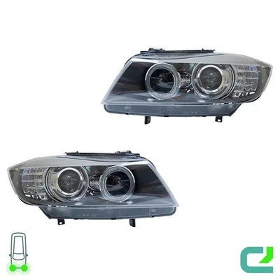 Juego de Faros Izquierda/Derecho H8 HELLA para BMW 3 (E90) - Imagen 1 de 4