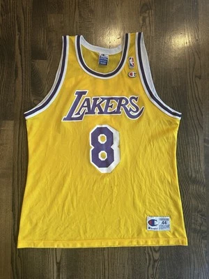 Camiseta deportiva vintage Kobe Bryant #8 campeón de Los Angeles LA Lakers talla 44 grande Foto 1 de 4