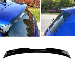 Glossy Car Rear Roof Spoiler Wing Cover For Volkswagen VW Golf 8 MK8 2020-2023 - Picture 1 of 6
