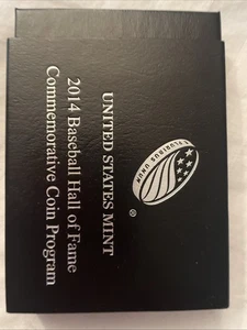 Medio dólar conmemorativo del Salón de la Fama del Béisbol Nacional S 2014 sin circular - Imagen 1 de 11