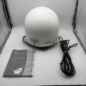Antena satelital portátil Winegard Pathway X1 plato blanco autocaravana camping TV exterior - Imagen 1 de 11