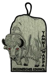Occoneechee Lodge 104 NC Yamni Wakpa Patch BLK Bdr - Bild 1 von 2