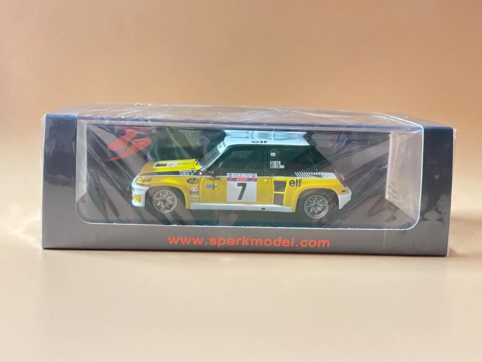 Spark 1/43 S3862 renault 5 turbo winner tour de corse 1982 Ragnotti Andrie - Immagine 1 di 3