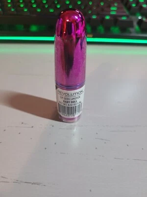 New Sealed Makeup Revolution Lip Geek Lipstick Baby Doll - Image 1 of 3