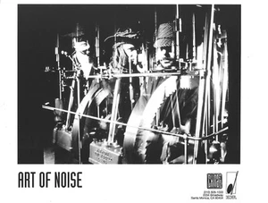 Avant Garde Synth Pop ART OF NOISE B&W 8x10 Publicity PHOTO - Picture 1 of 1