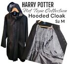 HARRY POTTER HOT TOPIC  EXCLUSIVE MD Blk Hooded Button Front "ALWAYS" Cloak Coat