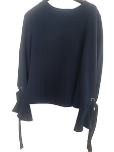 Camicetta donna V by blu molto scuro taglia 8 - Foto 1 di 8