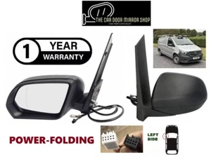 Fits Mercedes Vito 2014-2022 Left Side Electric Heated Mirror Unit Power Folding - Picture 1 of 12