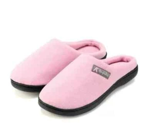 WOMEN MEMORY FOAM WARM FLEECE SLIPPERS ANTI-SKID BREATHABLE SOLE INDOOR & HOME - Picture 1 of 11