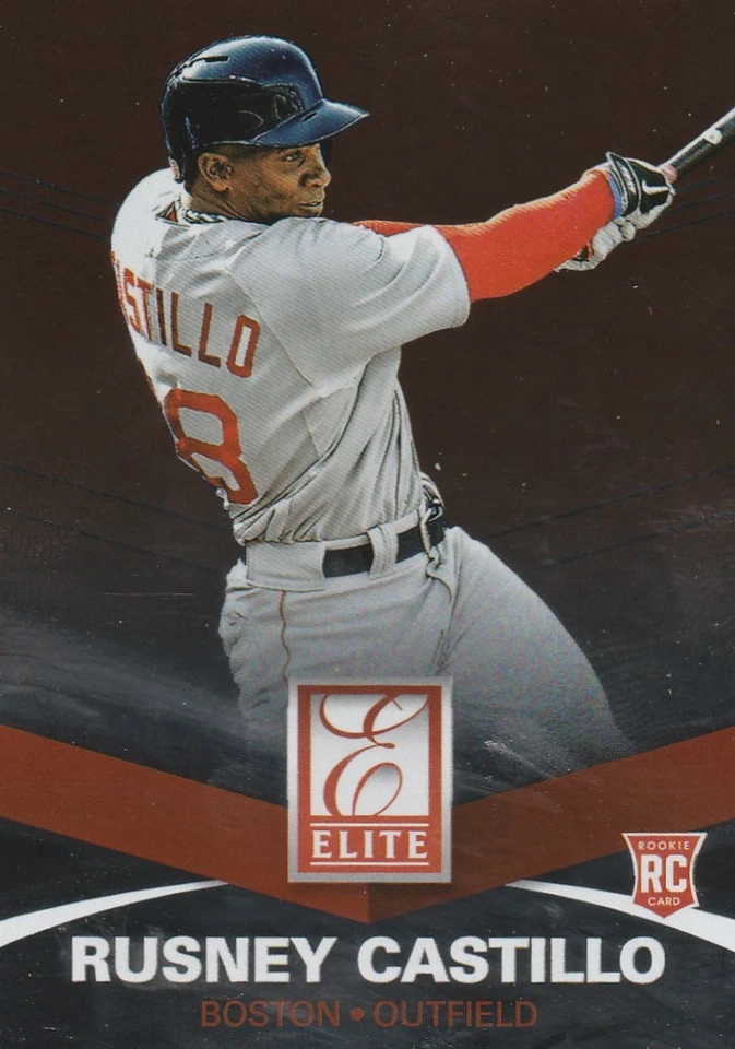 2015 PANINI ELITE RUSNEY CASTILLO OF RED SOX ROOKIE #2 - Image 1 of 1