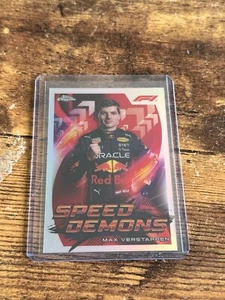 2022 Topps Chrome Formula 1 #SD-MV Max Verstappen Speed Demons - Picture 1 of 1