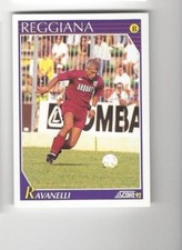 ALL STAR FABRIZIO RAVANELLI Rare '92 SCORE CARD with REGGIANA