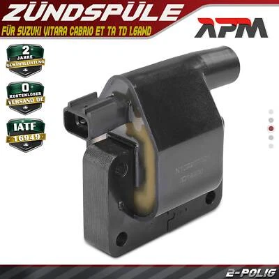 Bobina Módulo Encendido para Suzuki Vitara Cabrio Et Ta Td 1.6AWD 1988-1998 - Imagen 1 de 4