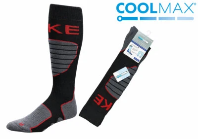 Biker Motorradsocken Strümpfe Funktions Sportsocken COOLMAX® knielang 39-50 - Bild 1 von 4