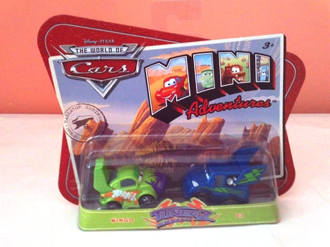 The World of Cars Mini Adventures Tunerz - Wingo & DJ Cover