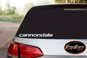 Cannondale Bike ein Paar Aufkleber Sticker - Wählen Sie Ihre Größe/Farbe VERFOLGT & VERSICHERT - Bild 1 von 5