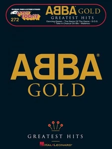 Libro de partituras ABBA Gold Greatest Hits E-Z Play Today NUEVO 000101425 - Imagen 1 de 1