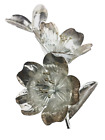 Blumen IN Silber 800 Zweig Mit Unterschrift E Locher Von Argenteria Handarbeit