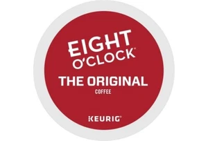 96/PACK - Eight O'Clock Original Medium Roast Coffee K-Cup Pods BULK PACKAGING - Picture 1 of 1