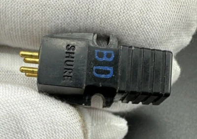 Винтажный картридж для проигрывателя пластинок Shure M77 — протестирован на непрерывность - Изображение 1 из 4
