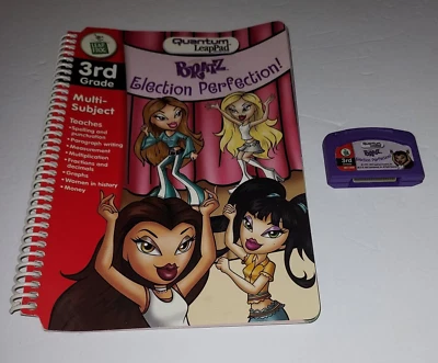Leap Frog Quantum LeapPad BRATZ Election Perfection Book & Cartridge 3rd Grade - Image 1 of 2