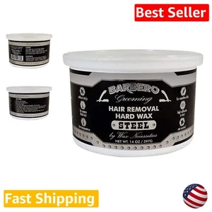 Gentle Men's Depilatory Hard Wax - Skin-Friendly, Quick Hardening, Strip-Free - Picture 1 of 4