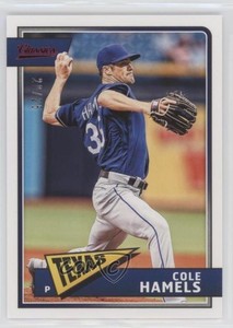 2018 Panini Chronicles Classics Timeless Tributes Red /25 Cole Hamels #1