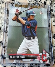 YU CHANG 2017 Bowman 1st TRUE Rookie Card RC Boston Red Sox Taitung Taiwan🔥🔥$$