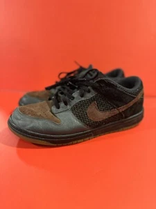 Nike Dunk Low CL Burgundy Anthracite Grey Sz 8.5 2008 304714-065 Pre-owned Rare - Picture 1 of 21