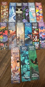 2024 D23 ESCLUSIVA DISNEY FINE ART CYCLOPS PROMO CARD SEGNALIBRO SET DI 15 MICKEY - Foto 1 di 1