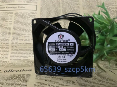 FULLTECH UF-083823BL H 230V 0.08A13/11W 8038 2-wire Quiet AC Axial Flow Fan - Image 1 of 2