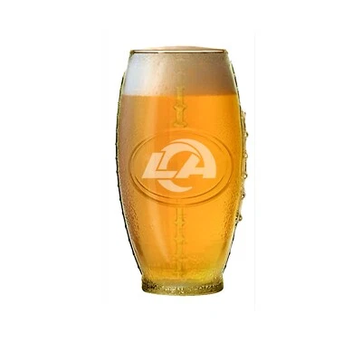 Los Angeles Rams Football Glass-Rams Merchandise-Playoffs-Super Bowl Party - Image 1 of 4