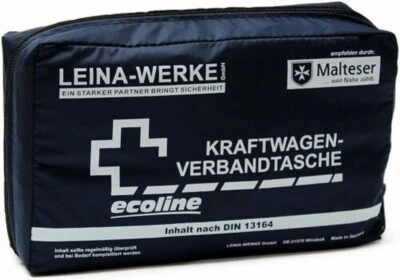 Verbandskasten Leina-Werke KFZ Auto Verbandstasche DIN 13164 Norm 2025