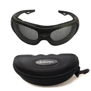 Steel Mesh Field Safety Goggles Impact Resistant Matte Goggles with Box - Picture 1 of 7