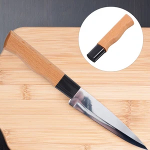 Handmade Knife Wooden Handle Repair for Chef Knives Replacement Kitchen - Picture 1 of 12