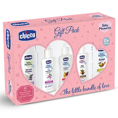 Chicco First Cuddle Gift Set With Bodywash ,Shampoo,Body Lotion,Soap,Body Talc • 5,472.84$