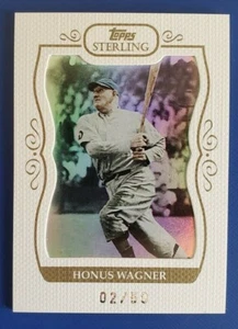 2008 TOPPS STERLING HONUS WAGNER #02/50!! RARE - Picture 1 of 2