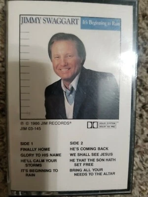 Jimmy Swaggart It's Beginning To Rain (Cassette) - Image 1 of 4