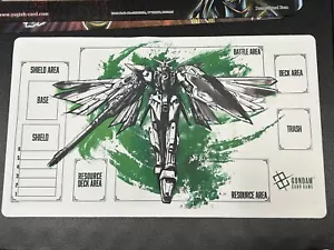 Gundam Card Game Wing Gundam Alternate Art Beta Playmat Custom - Picture 1 of 4
