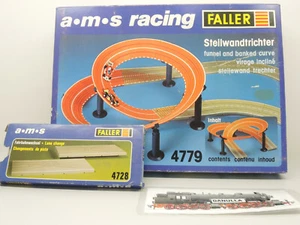 Faller 4779 ams 4728 Steilwandtrichter, Fahrbanhwechsel gebraucht 2 x OVP - Bild 1 von 11