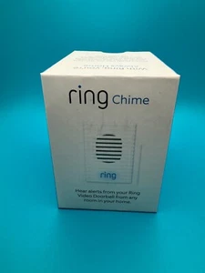 Ring Chime White 1st Gen Ring Door Bell Outlet Plug In Original Box (Mint!) 2016 - Imagen 1 de 9