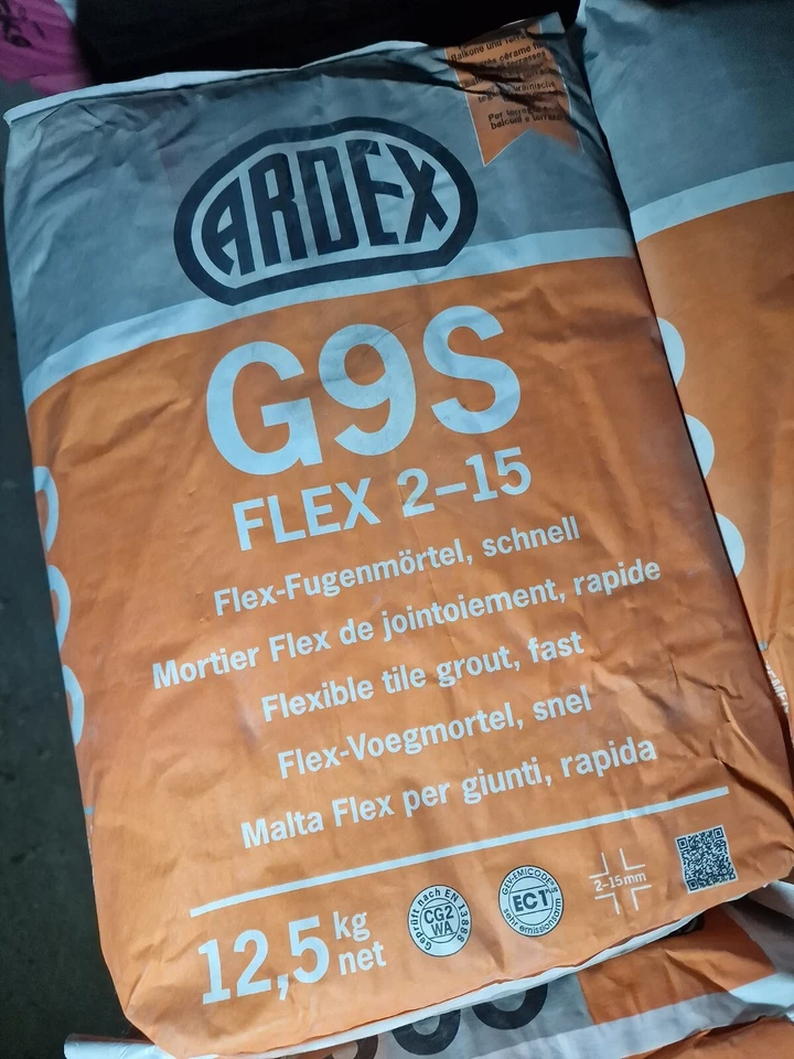 25 kg ARDEX anthrazit G9S FLEX Flexfuge Fugenmörtel Fugenspachtel Fugenmasse