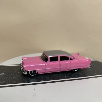 2018 火柴盒 11/100 MBX Road Trip 15/20 '55 凯迪拉克 FLEETWOOD 粉红色 带 CutTri-sp — 第 1/4 张图片