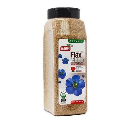 Organic Flax Seed, Ground, 16-Ounce - Image 1 of 3