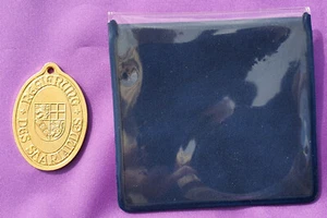 Göde Historische Polizeiabzeichen Polizei-Marke police badge KRIPO SAARLAND SB - Bild 1 von 2