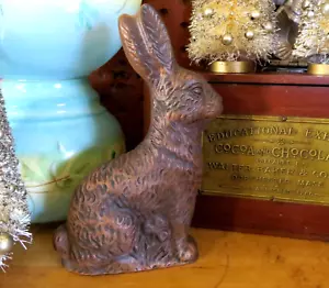 "Primitive Schokoladenhase Kaninchen Harz Form Kunstsüßigkeiten Figur Ostern" - Bild 1 von 6