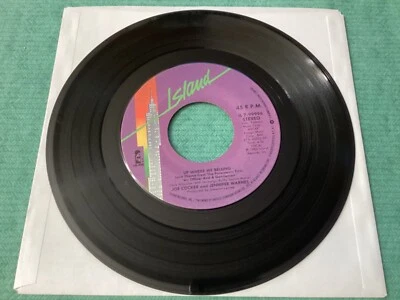 Joe Cocker and Jennifer Warnes “Up Where We Belong" 7" 45 rpm record IL7-99996 - Image 1 of 2