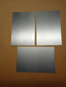 18 GAUGE STEEL SHEET COLD ROLL 3 PIECES 12" LONG X 8" WIDE AUTOBODY WELDING - Picture 1 of 4