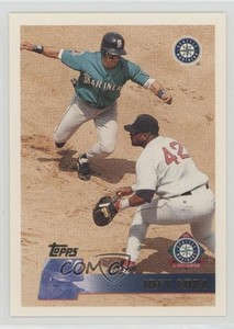 1996 Team Topps Wal-Mart Seattle Mariners AL West Champions Joey Cora #304
