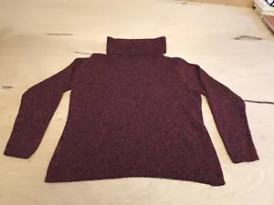 Appleseed's Petites SIze Large PL Red Pullover Knit Women's Sweater Casual - Picture 1 of 10